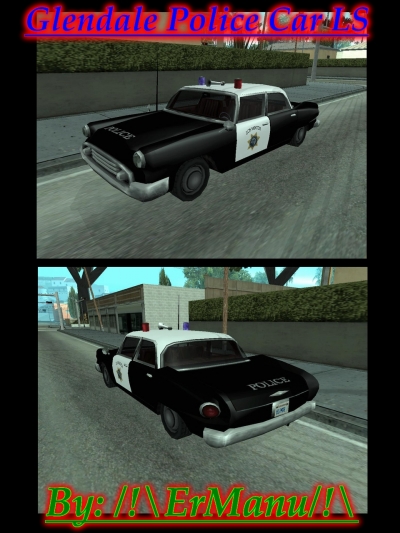 Glendale Police Car of LS